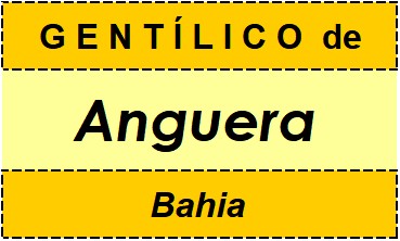 Gentílico da Cidade Anguera