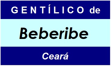 Gentílico da Cidade Beberibe