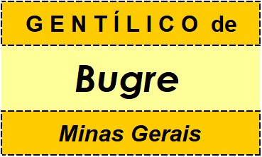 Gentílico da Cidade Bugre