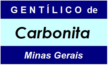 Gentílico da Cidade Carbonita