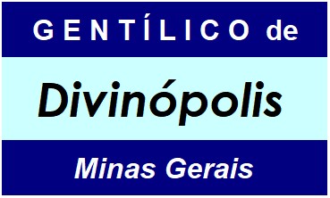 Gentílico da Cidade Divinópolis