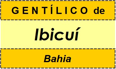 Gentílico da Cidade Ibicuí