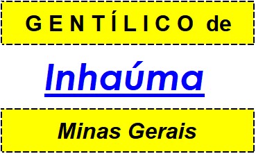 Gentílico da Cidade Inhaúma