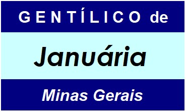 Gentílico da Cidade Januária