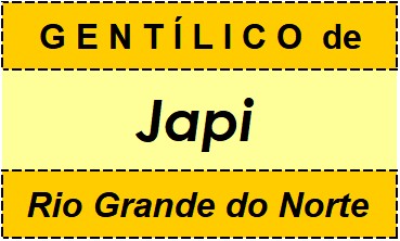 Gentílico da Cidade Japi