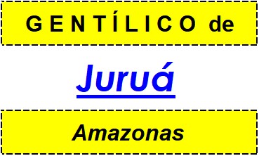 Gentílico da Cidade Juruá