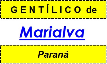 Gentílico da Cidade Marialva