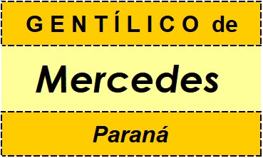 Gentílico da Cidade Mercedes