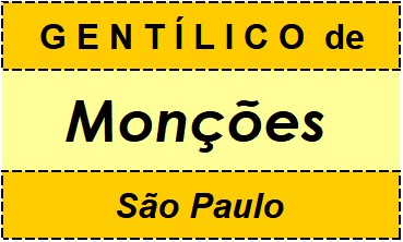 Gentílico da Cidade Monções