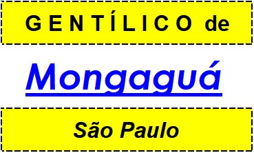 Gentílico da Cidade Mongaguá