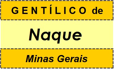 Gentílico da Cidade Naque