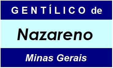 Gentílico da Cidade Nazareno