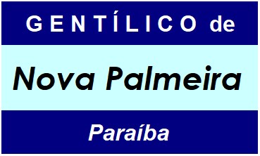 Gentílico da Cidade Nova Palmeira