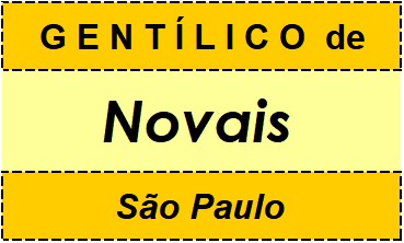 Gentílico da Cidade Novais