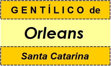 Gentílico da Cidade Orleans