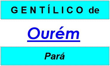 Gentílico da Cidade Ourém