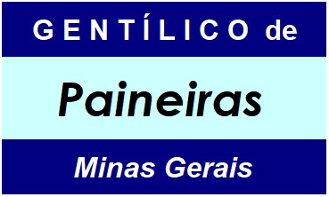 Gentílico da Cidade Paineiras