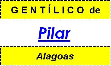 Gentílico da Cidade Pilar