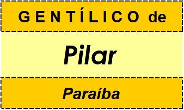 Gentílico da Cidade Pilar