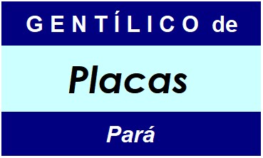 Gentílico da Cidade Placas