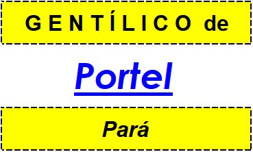 Gentílico da Cidade Portel