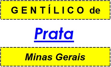 Gentílico da Cidade Prata