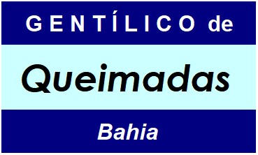 Gentílico da Cidade Queimadas