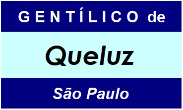 Gentílico da Cidade Queluz