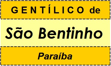 Gentílico da Cidade São Bentinho