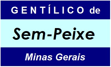 Gentílico da Cidade Sem-Peixe