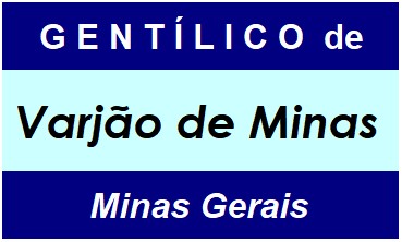 Gentílico da Cidade Varjão de Minas