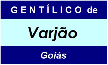 Gentílico da Cidade Varjão